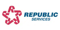 Republic Services brand logo for commercial construction.