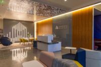 Cushman & Wakefield Las Vegas Office Lobby Tenant Improvement at TWO Summerlin.